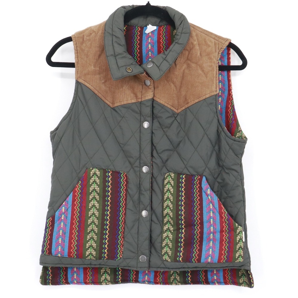 Element Multicolor Quilted Vest